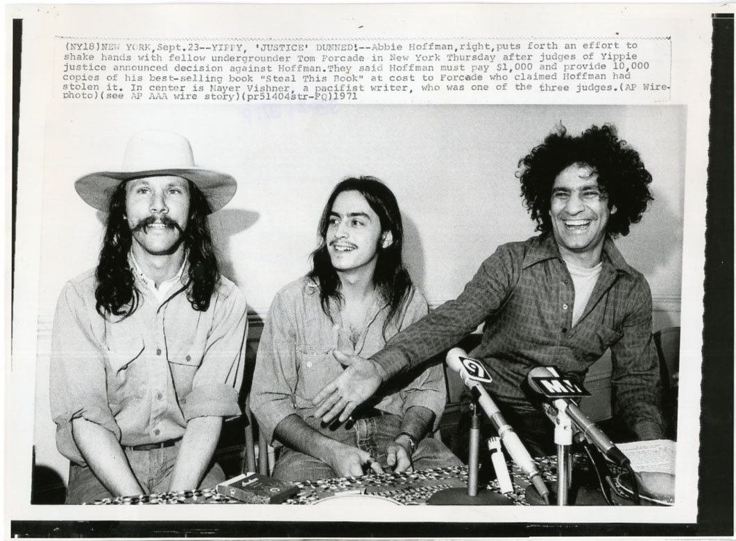 THOMAS KING FORCADE, MAYER VISHNER, ABBIE HOFFMAN